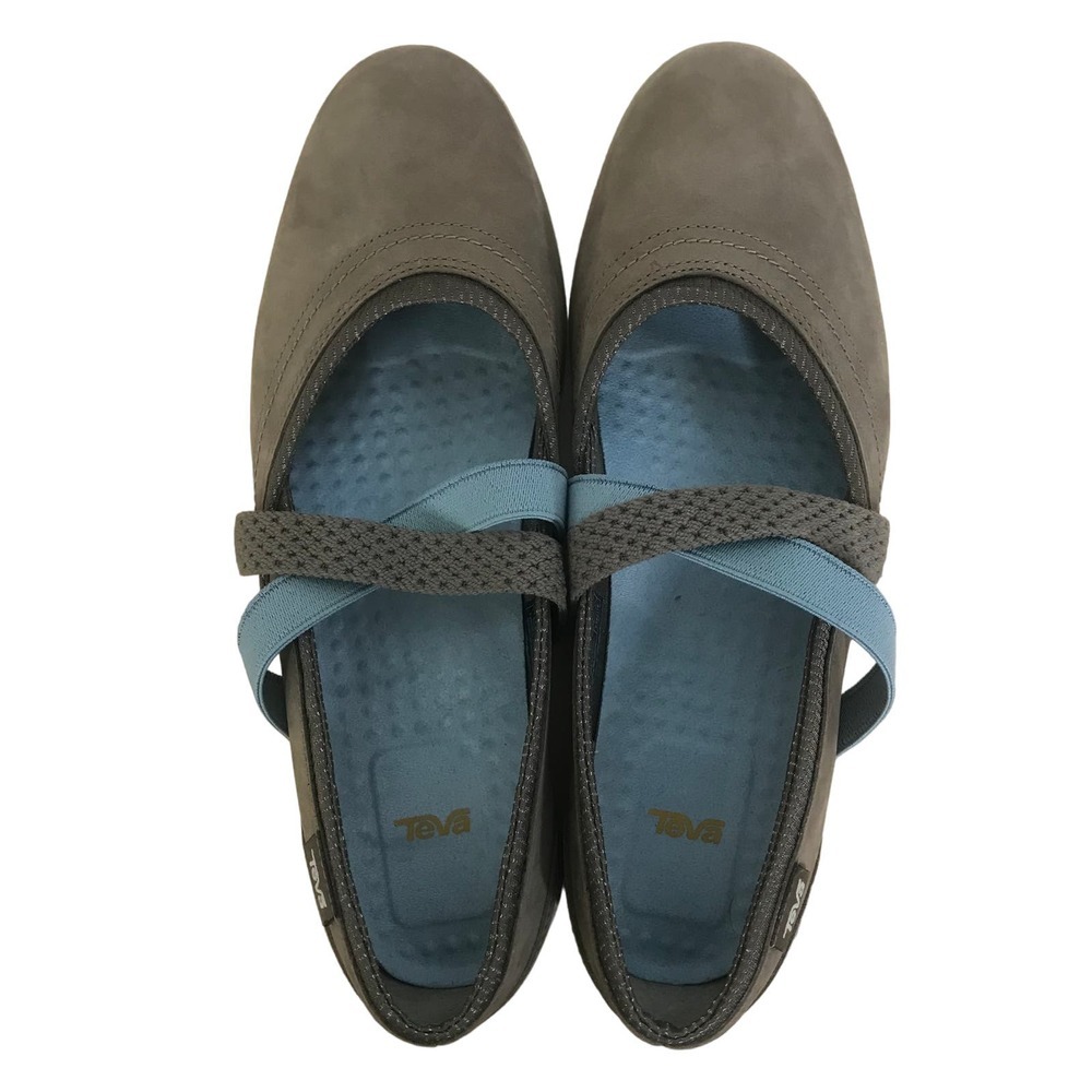 Teva Brown and Blue Loafers Comfortable Flats